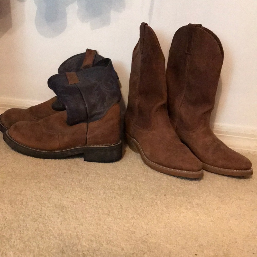 Authentic Leather CowGirl/ Cowboy Boots